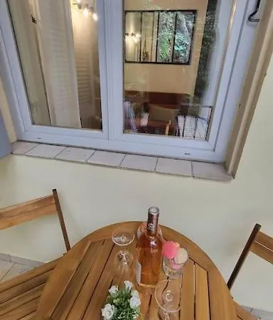 Patio D'azur- Coquet 2pers 2lits Proche Plages * 니스